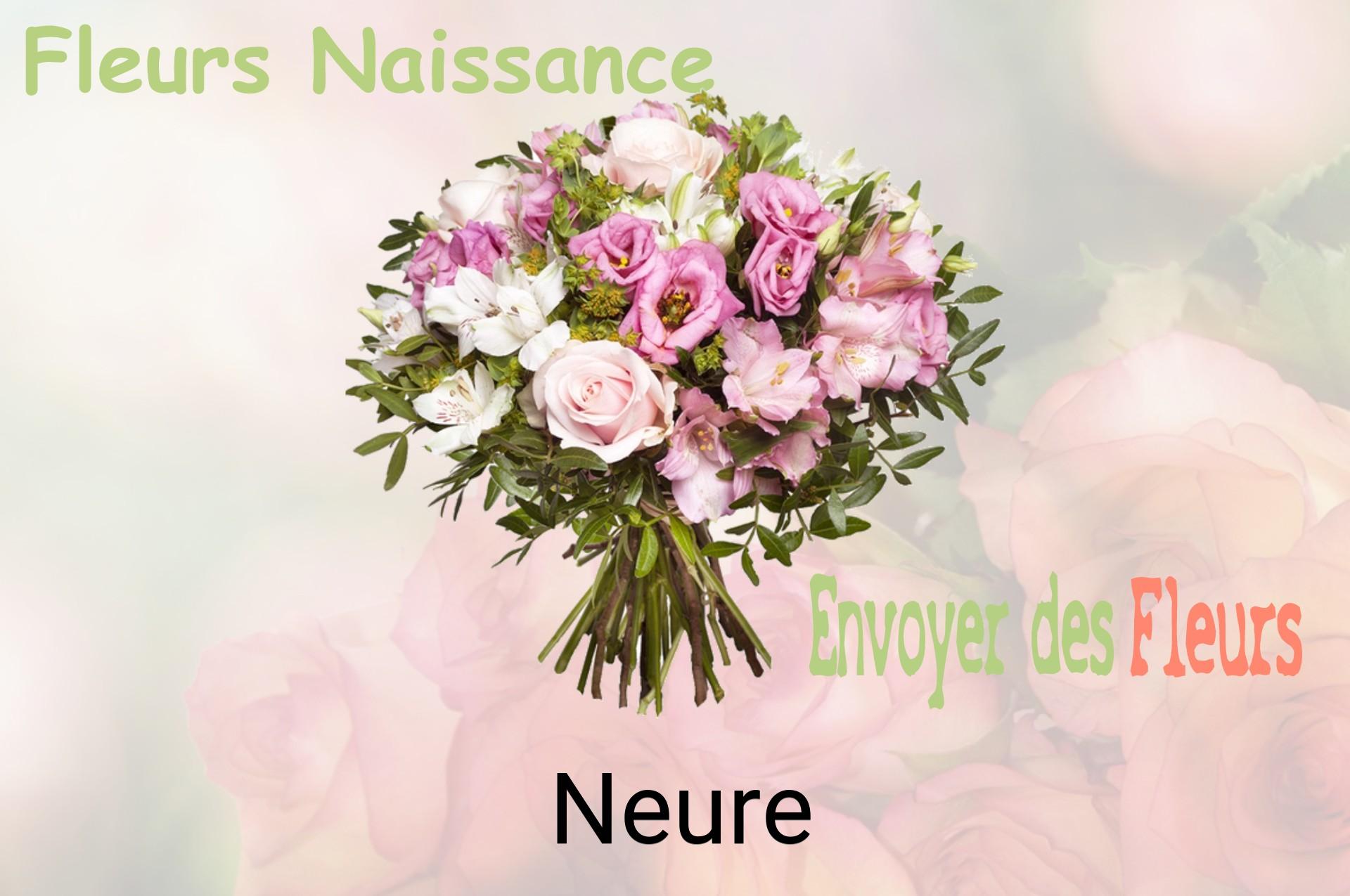 Bouquet de fleurs de naissance livré à Neure