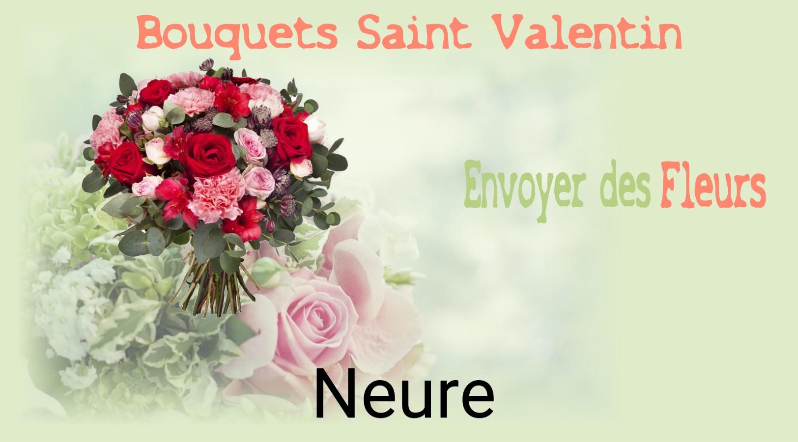 Roses de Saint-Valentin livrées à Neure